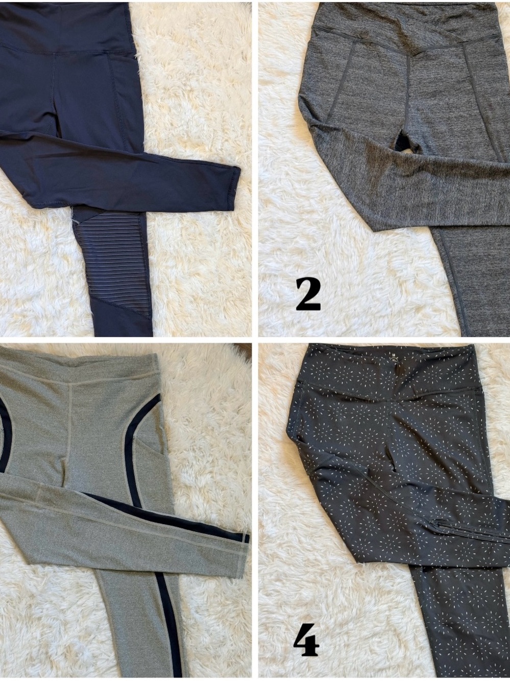 Senita Athletics (4 Pack Bundle) - Charcoal, Gray